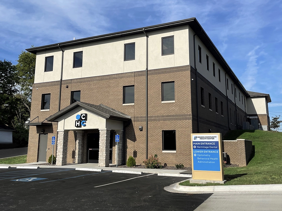 Exterior of OCHC building