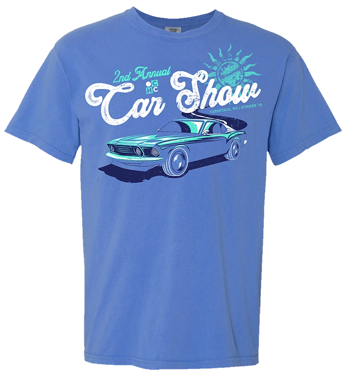 PERWINKLE_SHIRT OCHC Car show tshirt