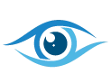 Blue eye icon