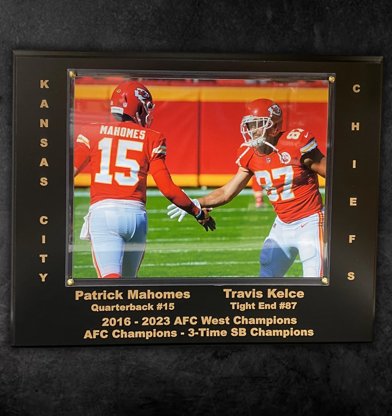 mahomes kelce plaque OCHC Car show tshirt