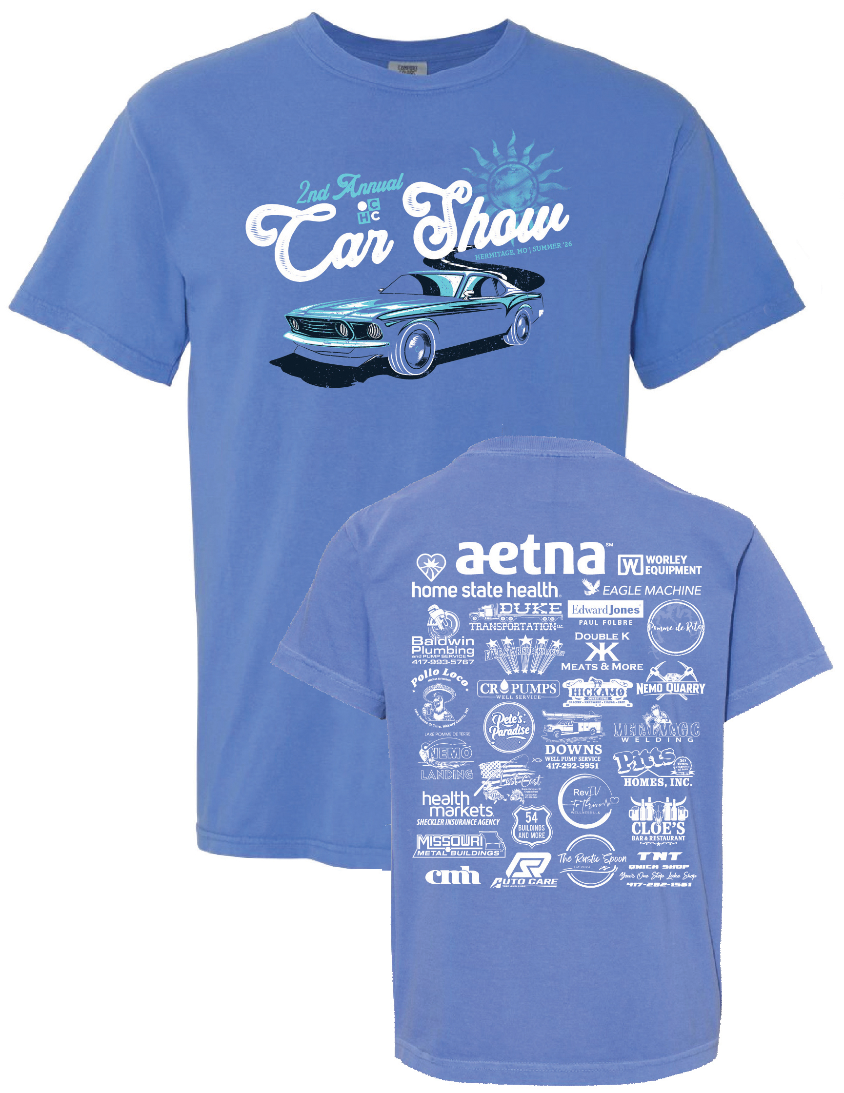 OCHC Car Show 2026 52150 May26 OCHC Car show tshirt